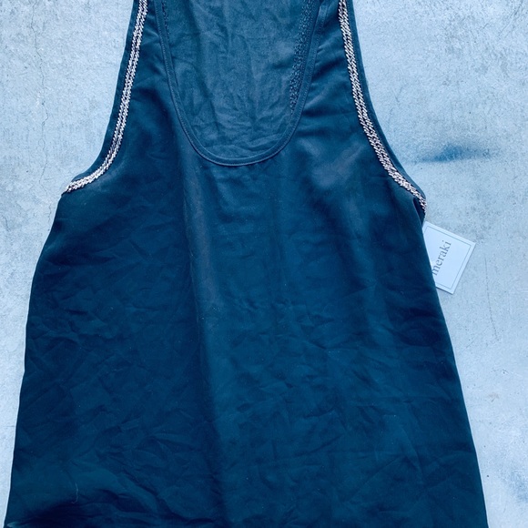 NWT Meraki black beaded top size large w/ details - Picture 3 of 3